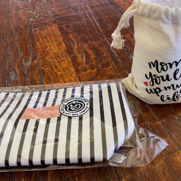 GIFT SET for MOM * Madison Grace PURPLE Jar CANDLE * Cosmetic Bag * BEST MOM - Picture 2 of 8